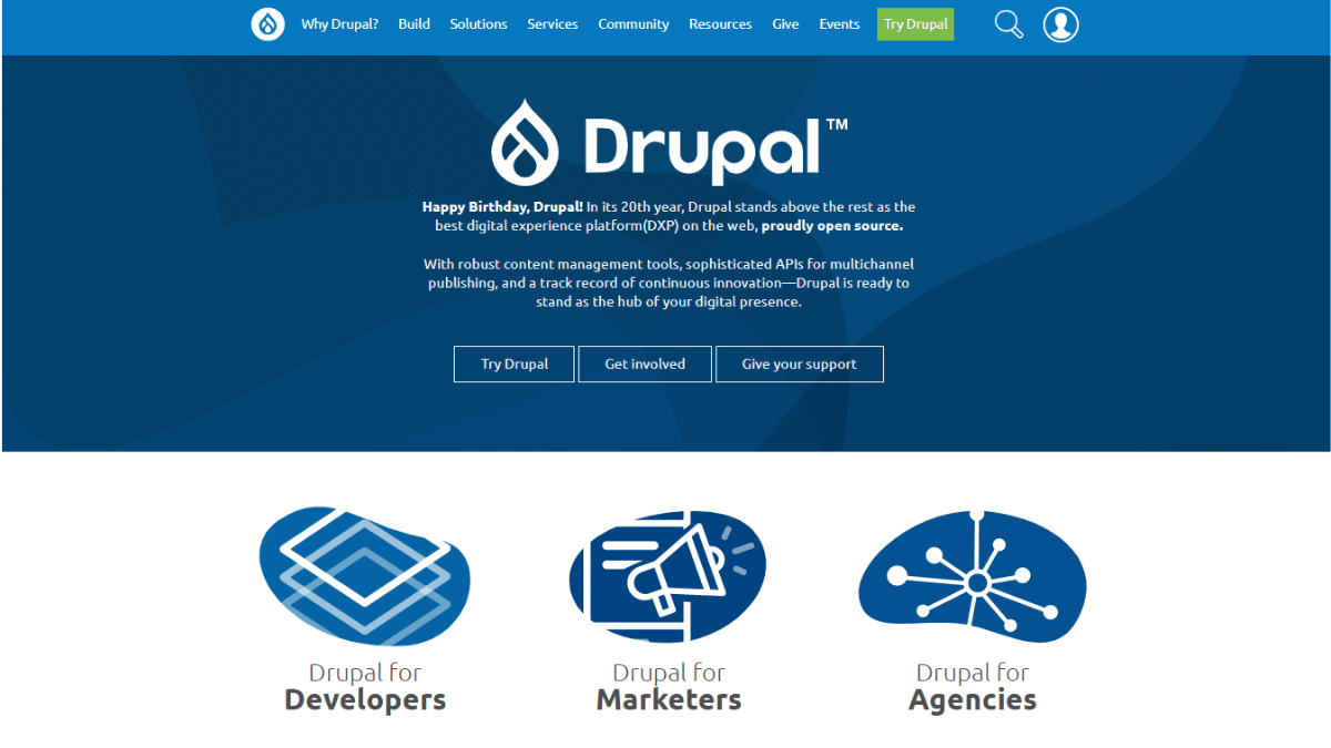 Drupal Content Management System