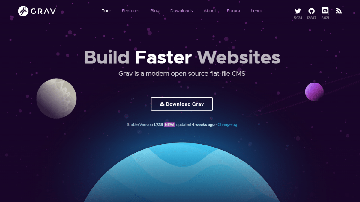 Grav CMS
