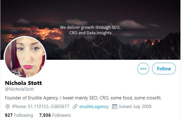 Nichola Stott - SEO Reviewer and News Provider