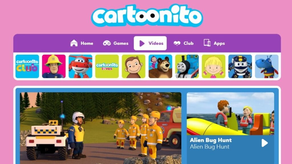 cartoonito.co.uk - Best Cartoon Websites to watch cartoon online for free