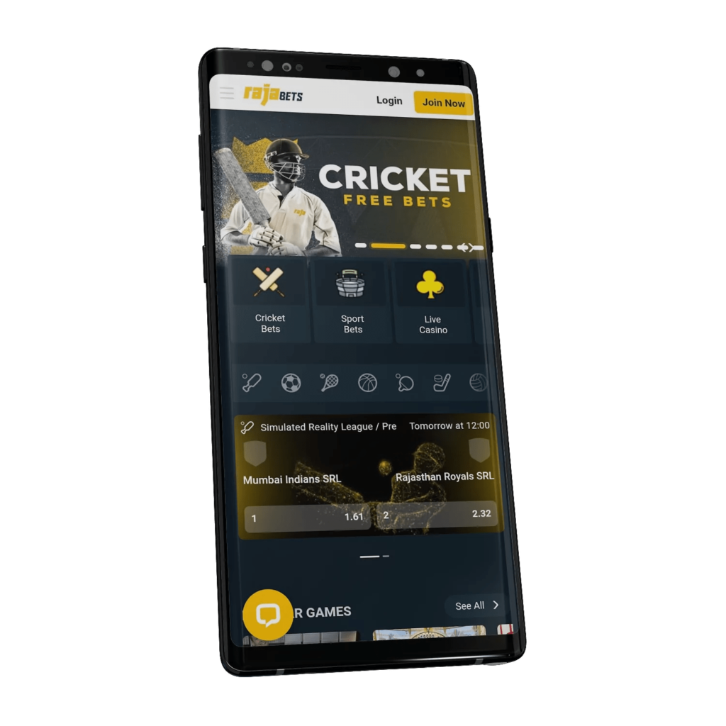 RajaBets Mobile App